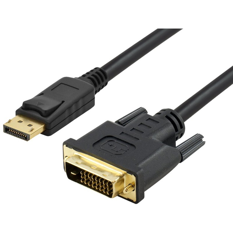 Blupeak DPDV02 2m DisplayPort Male to DVI Male Cable