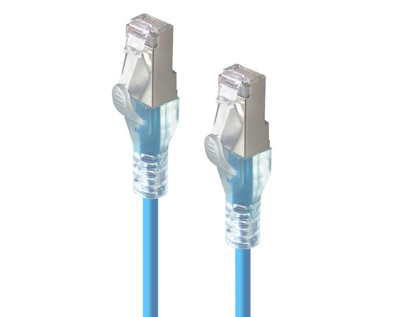 Serveredge 3m Blue CAT6A Slim S/FTP network Cable