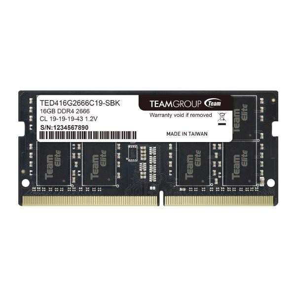 Team Group Elite 16GB (1x16GB) 3200MHz DDR4 SODIMM