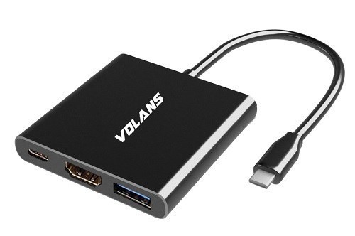 Volans Vol CNV Usb-C-M-Hdmi-Usb3.0-A