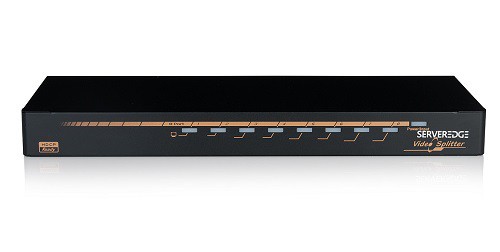 Serveredge 8-Port HD Video Splitter with Signal Auto detect & HDCP Compliant