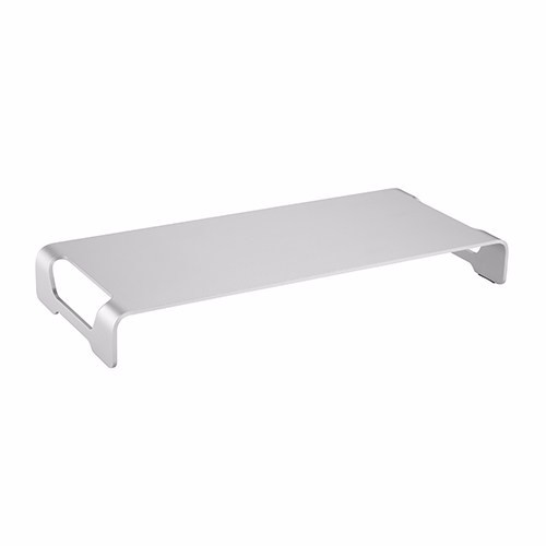 Brateck Slim Aluminum Monitor Riser (500mm x 210mm x 63mm), Fit Screen Size : 11''~32'', Weight Capacity(per layer): 20kg (LS)