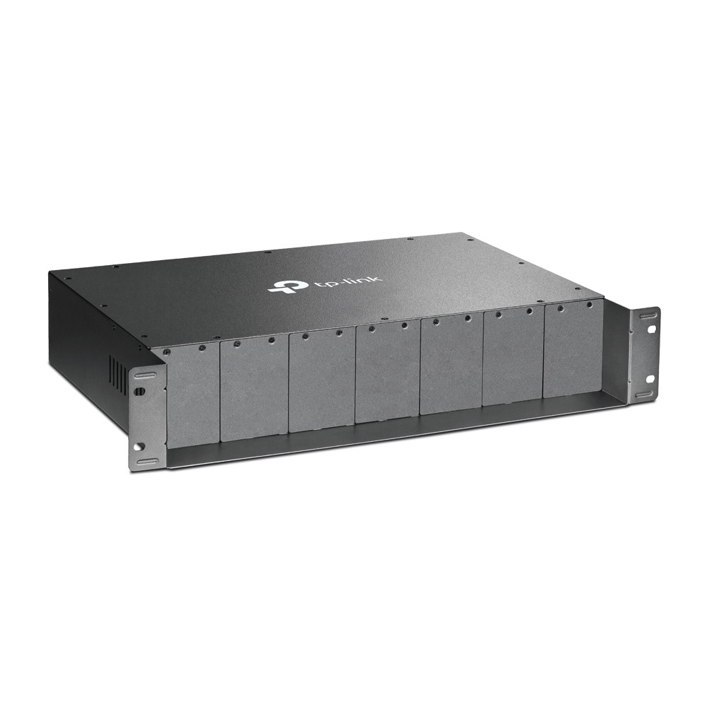 TP-Link | MC1400 | Omada 14 Slot Unmanaged Media Converter Chassis, 2RU Rackmount