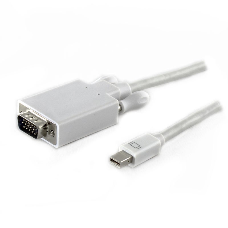 *EOL* 2m Mini DisplayPort Male to VGA Male Cable - OEM