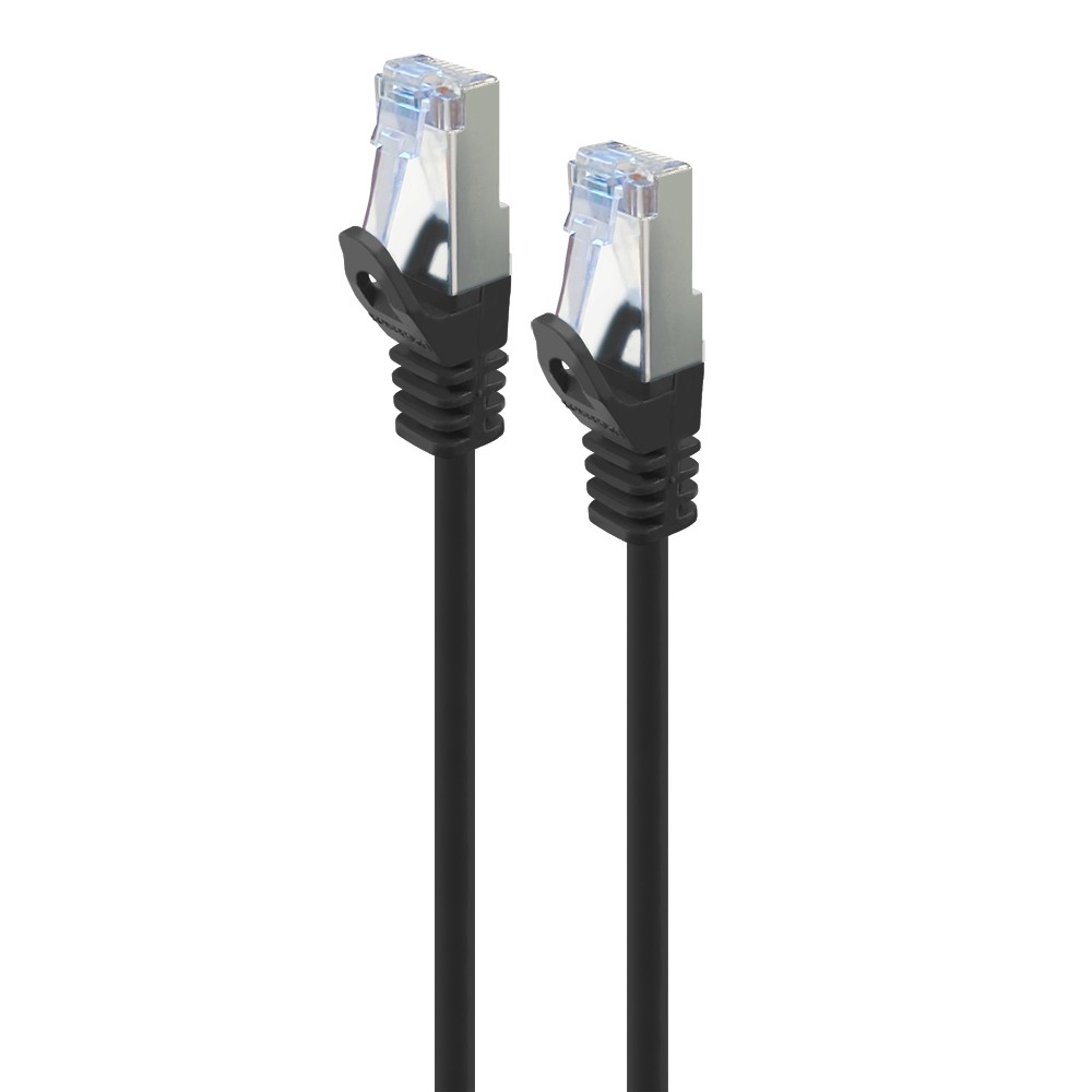 Serveredge 03m Black CAT6A Slim S/FTP network Cable