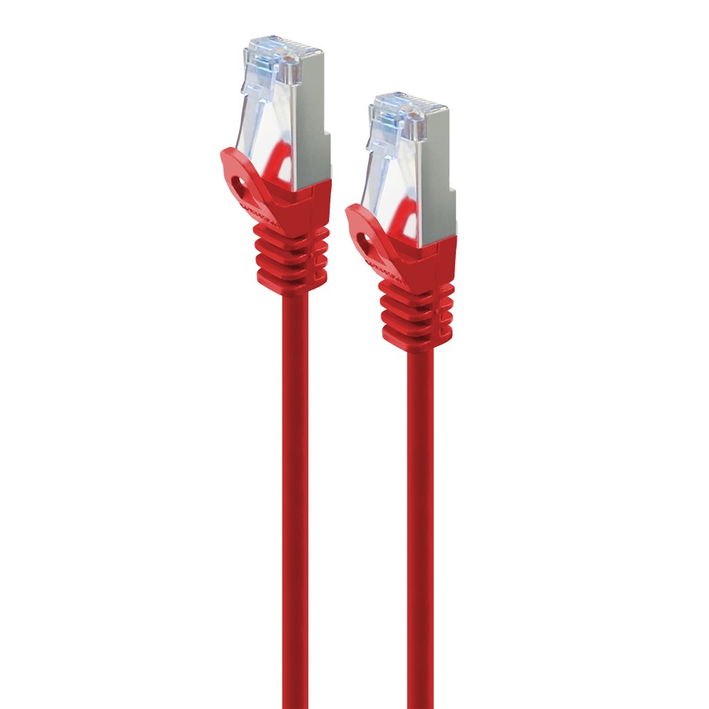 Serveredge 03m Red CAT6A Slim S/FTP network Cable