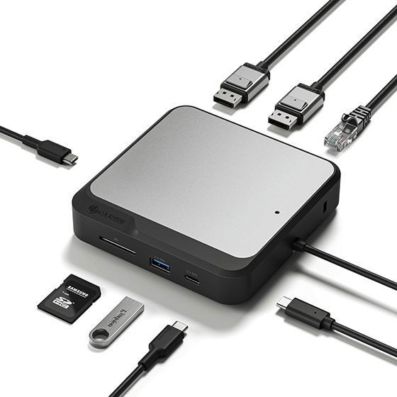 ALOGIC Dual DisplayPort Universal Compact Docking Station