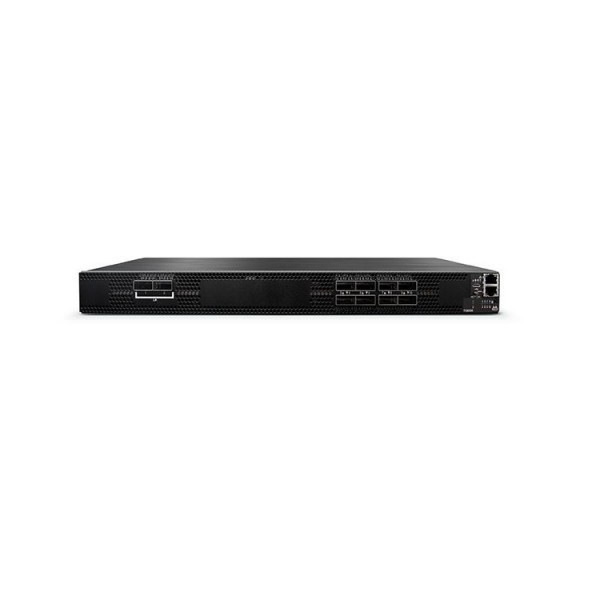 Nvidia Quantum MetroX-2 40KM Long Haul 100Gb/s Switch, 2 QSFP28, 8 Standard HDR Ports, 2 PSUs (Ac), X86 Dual Core, Standard Depth, P2C, Rail