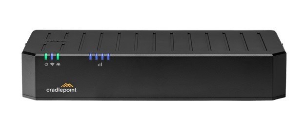 Cradlepoint E100 Enterprise Branch Router, 5G, Firewall, 4X Sma Connectors 5X GbE Ethernet Ports, Dual Band Wi-Fi 5, 1-Year NetCloud Essentials Plan