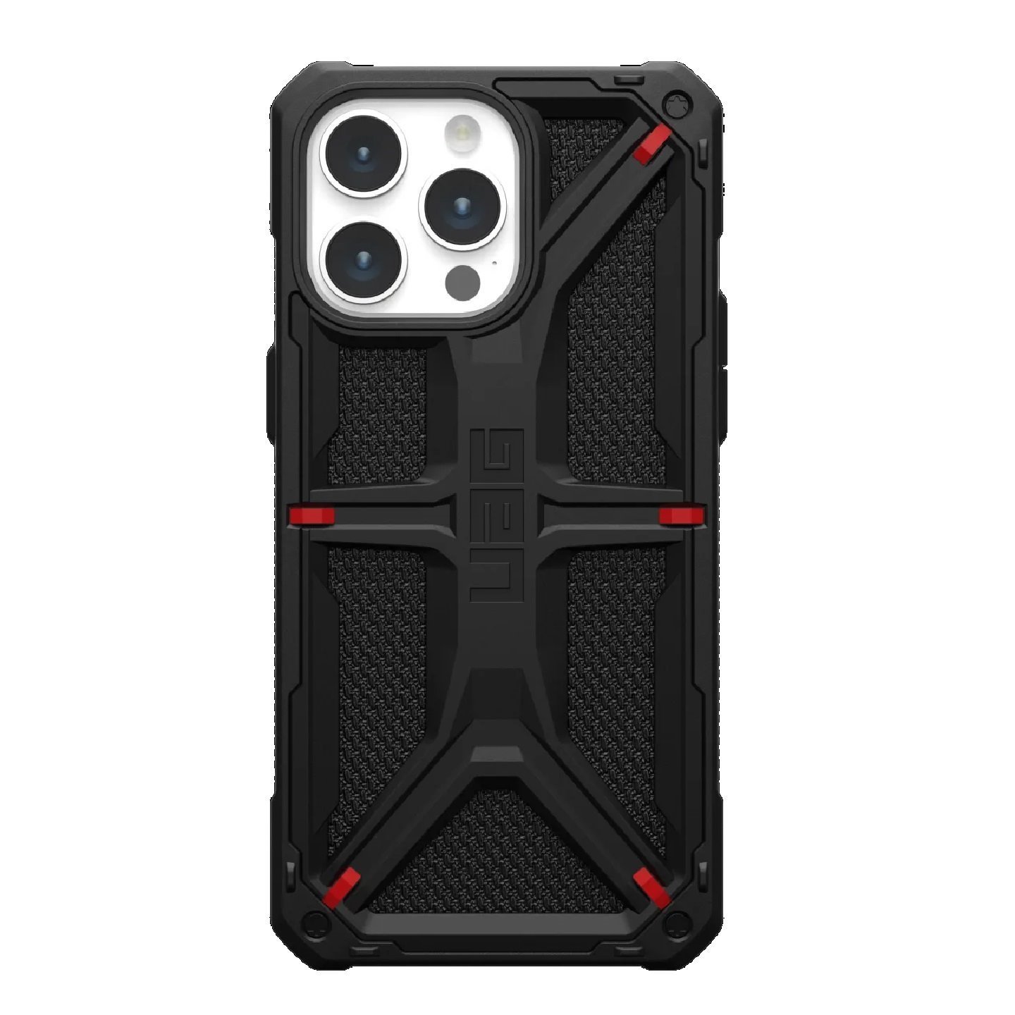 Uag Monarch Kevlar Apple iPhone 15 Pro Max (6.7') Case - Kevlar Black(114298113940), 20 FT. Drop Protection(6M),5 Layers Of Protection,Tactical Grip