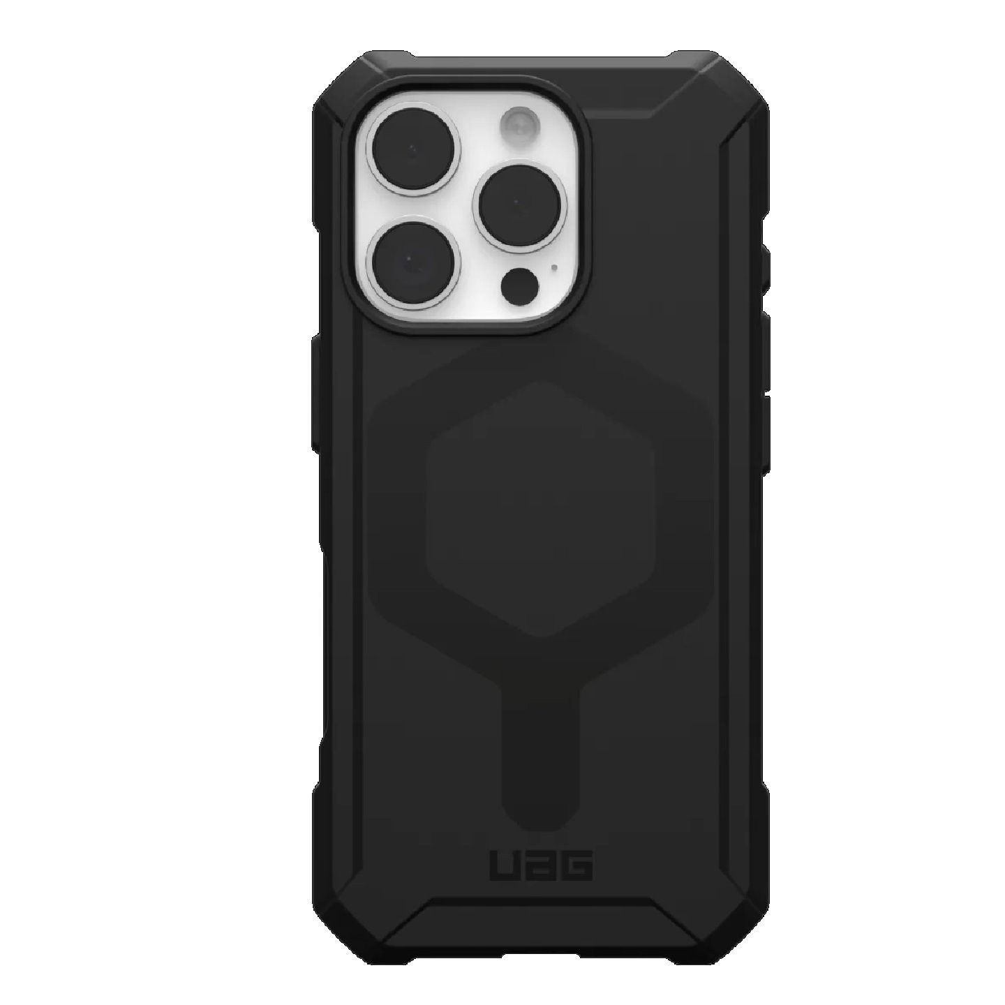Uag Essential Armor MagSafe Apple iPhone 16 Pro Max (6.9') Case - Black (114449114040), 15FT. Drop Protection(4.6M),Raised Screen Surround, Slim