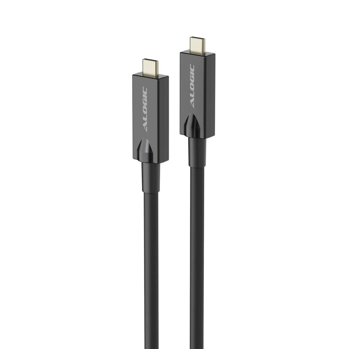 Alogic 5M Usb-C To Usb-C (Male-Male) Hybrid Aoc Cable - Usb 3.2 10G DP1.4 PD60W