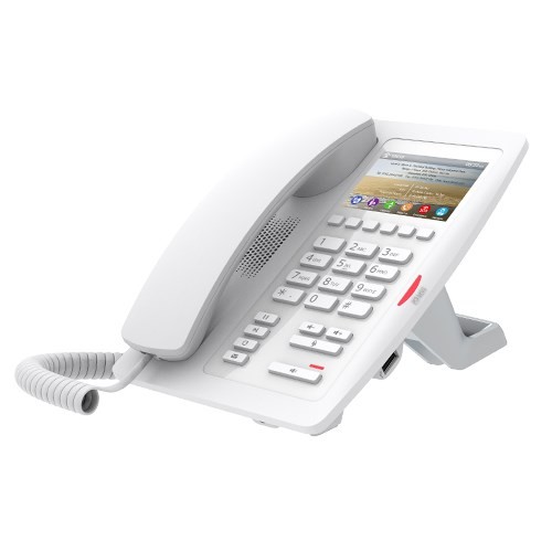 Fanvil H5W Wifi Ip Phone, HD Audio Quality, Wireless, Limitless, Build-In 2.4G WiFi, 3.5-Inch Color Screen, PoE, 2Sip Lines