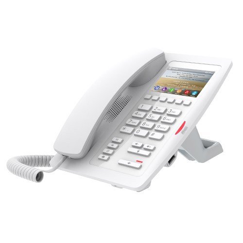 Fanvil H5W Wifi Ip Phone, HD Audio Quality, Wireless, Limitless, Build-In 2.4G WiFi, 3.5-Inch Color Screen, PoE, 2Sip Lines