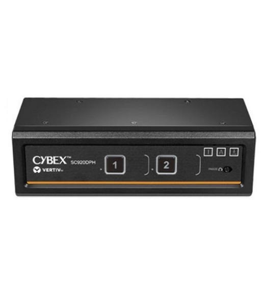 Vertiv Cybex SC920DPH-400 Universal DP/H Secure KVM Switch 2 Port