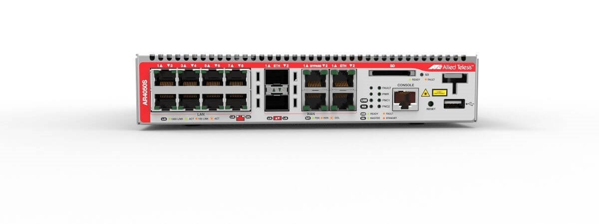 Allied Telesis | AT-AR4050S-40 | 1GbE UTM Firewall, 2 x GE WAN and 8 x 10/100/1000 LAN