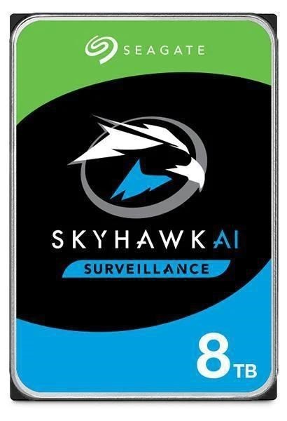 Seagate | ST8000VE001 | 8TB SkyHawk 3.5" SATA Surveillance Internal Hard Drive, 6GB/S, 7200RPM
