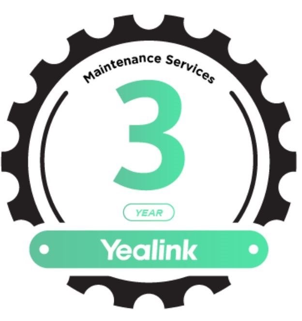 Yealink AMS-RoomSensor-3Y- AMS 3 Year Annual Maintenance for the RoomSensor*Available upon request within one day*