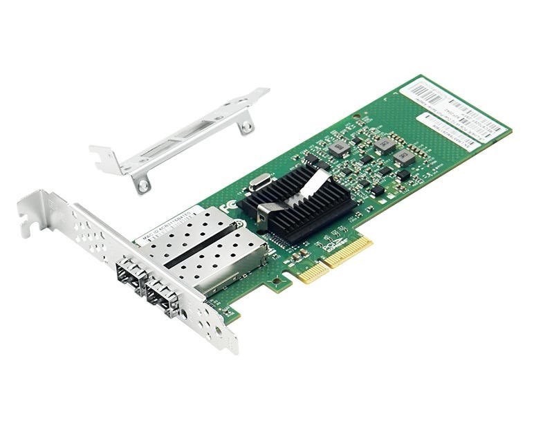 PCIE NIC, Dual Port SFP 1Gb with Intel® 82576EB Controller