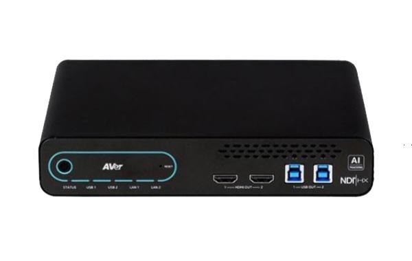 AVer MT300N Ndi Matrix Tracking Box. Inputs - Hdmi (3), Usb (3), RJ45 (1), PoE+ (1), RS422 (1), Outputs - Hdmi (2), Usb 3.0 (2). Ndi HX2.