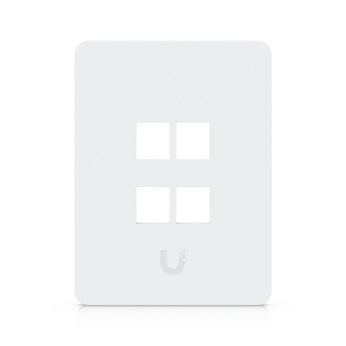 Ubiquiti Universal Paintable Keystone Wall Plate, 4-Pack, Universal Keystone Wall Plate, Paintable Cover For Clean, Customizable Finish.