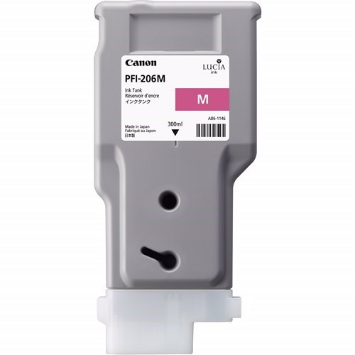 Canon Lucia EX PFI-206M Original High Yield Inkjet Ink Cartridge - Magenta Pack