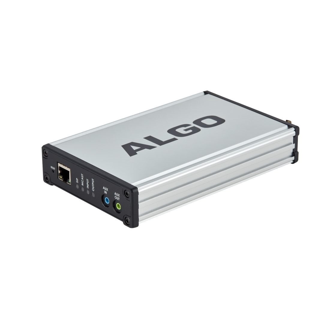 Algo Sip Endpoint Providing A Balanced & Isolated Audio Output For Integrating Tradit