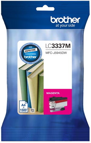 Brother LC3337M Original High Yield Inkjet Ink Cartridge - Magenta Pack