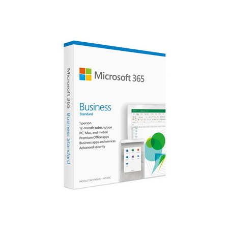 Microsoft 365 Business Standard - Box Pack - 1 User, 5 Device - 1 Year