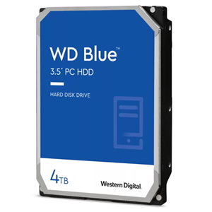 WD Blue 4TB HDD 3.5" Sata 256MB Cache 5400RPM 2YRS WTY