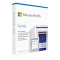 Microsoft 365 Family - Box Pack - Up to 6 People - 1 Year