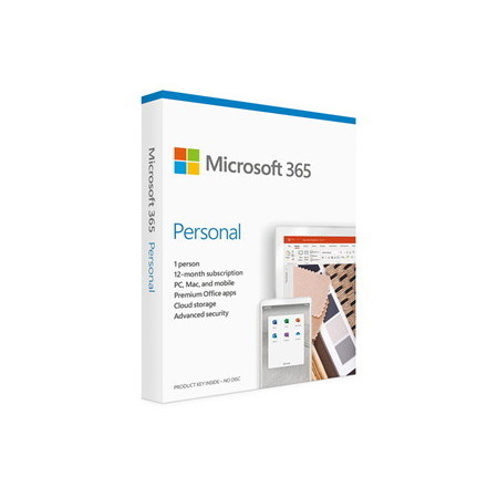 Microsoft 365 Personal - Box Pack - 1 Person - 1 Year