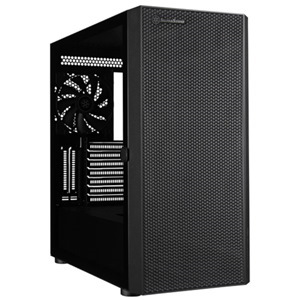 SilverStone Seh1b-G Seta Atx Black MidTower Case With Tempered Glass