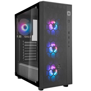 SilverStone Fara R1 Pro V2 Atx Black Mid Tower Case Argb