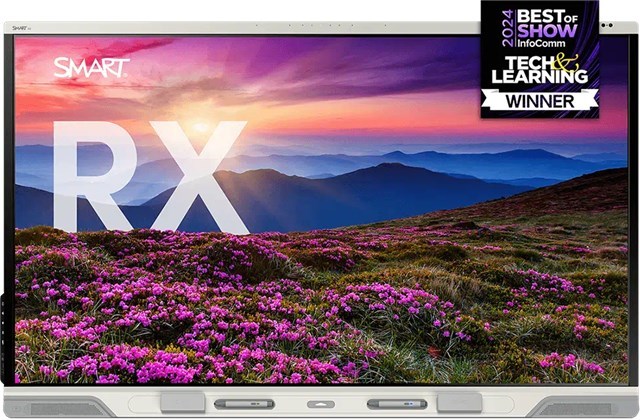 Smart Board RX065 Series Interactive Display With Iq, 5Y Assure