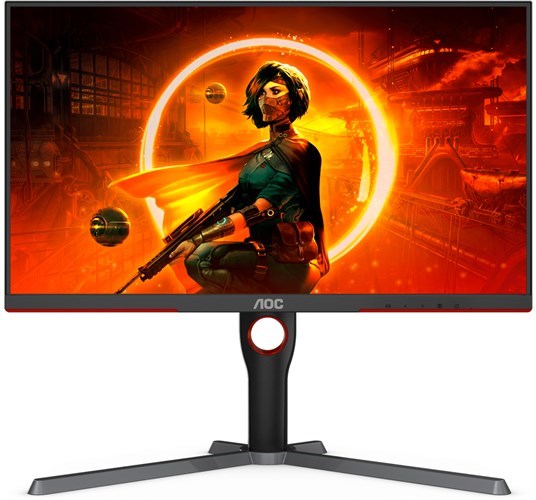 Aoc Q27g3ze 27" Ips 2560X1440 1MS Hdmi DP 240Hz Ergo Monitor