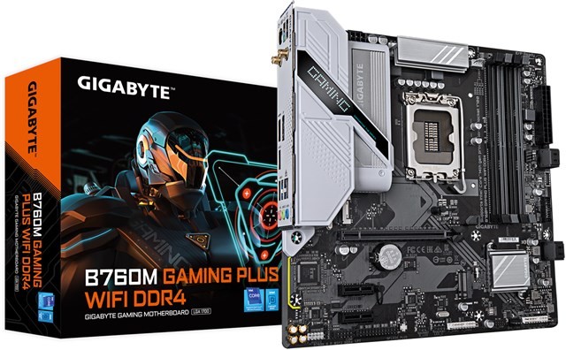 Gigabyte B760M Gaming Plus Wifi DDR4 Matx Lga1700 Motherboard