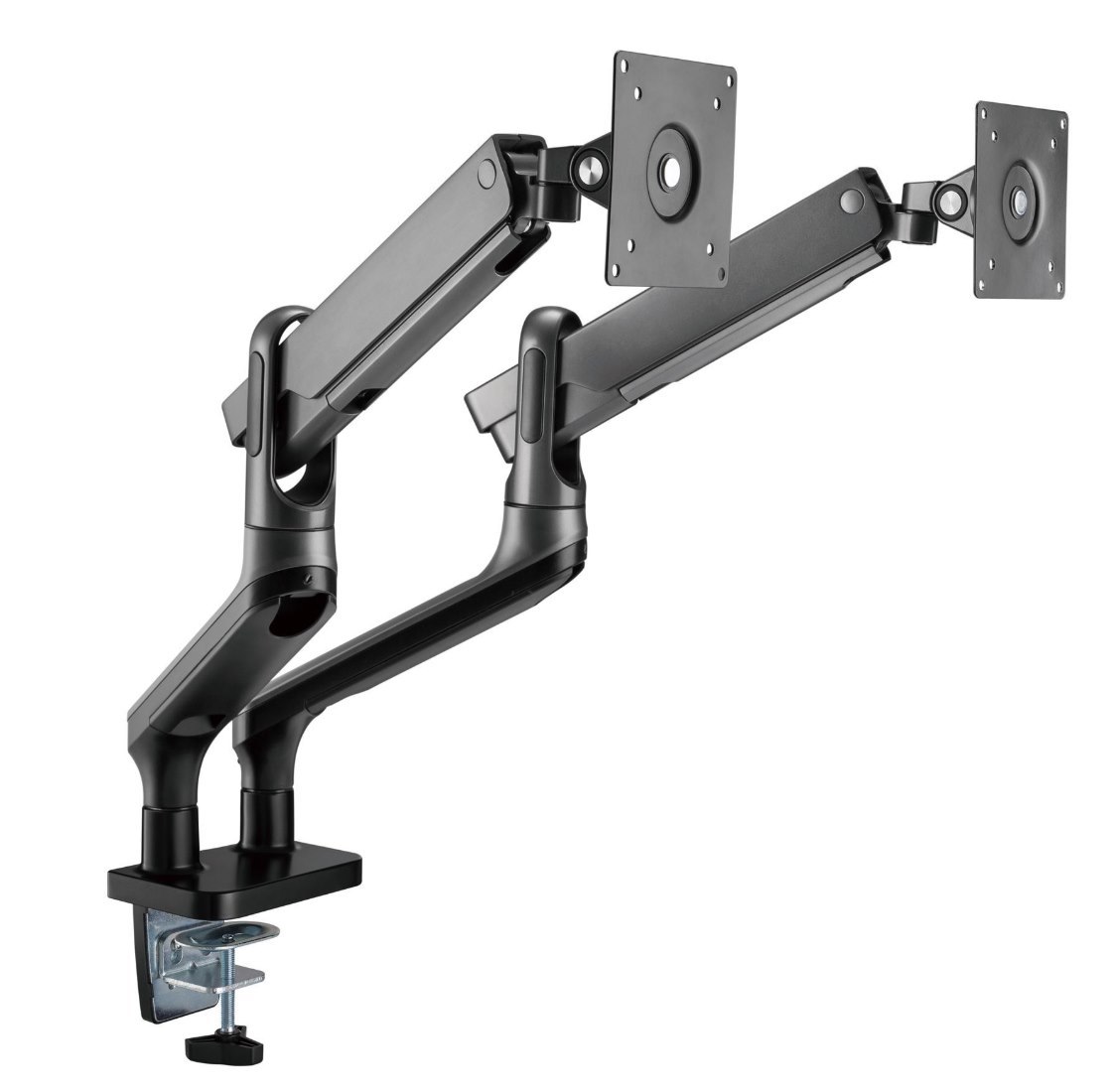 BRATECK 17'-32' Premium Aluminium Dual Spring-Assisted Desk Mount