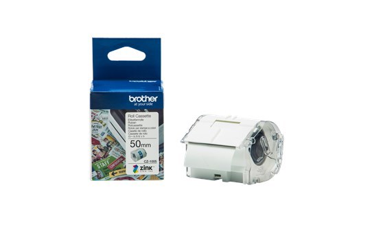 Brother CZ-1005 Full Colour Continuous Label Roll, 50MM Wide To Suit VC-500W