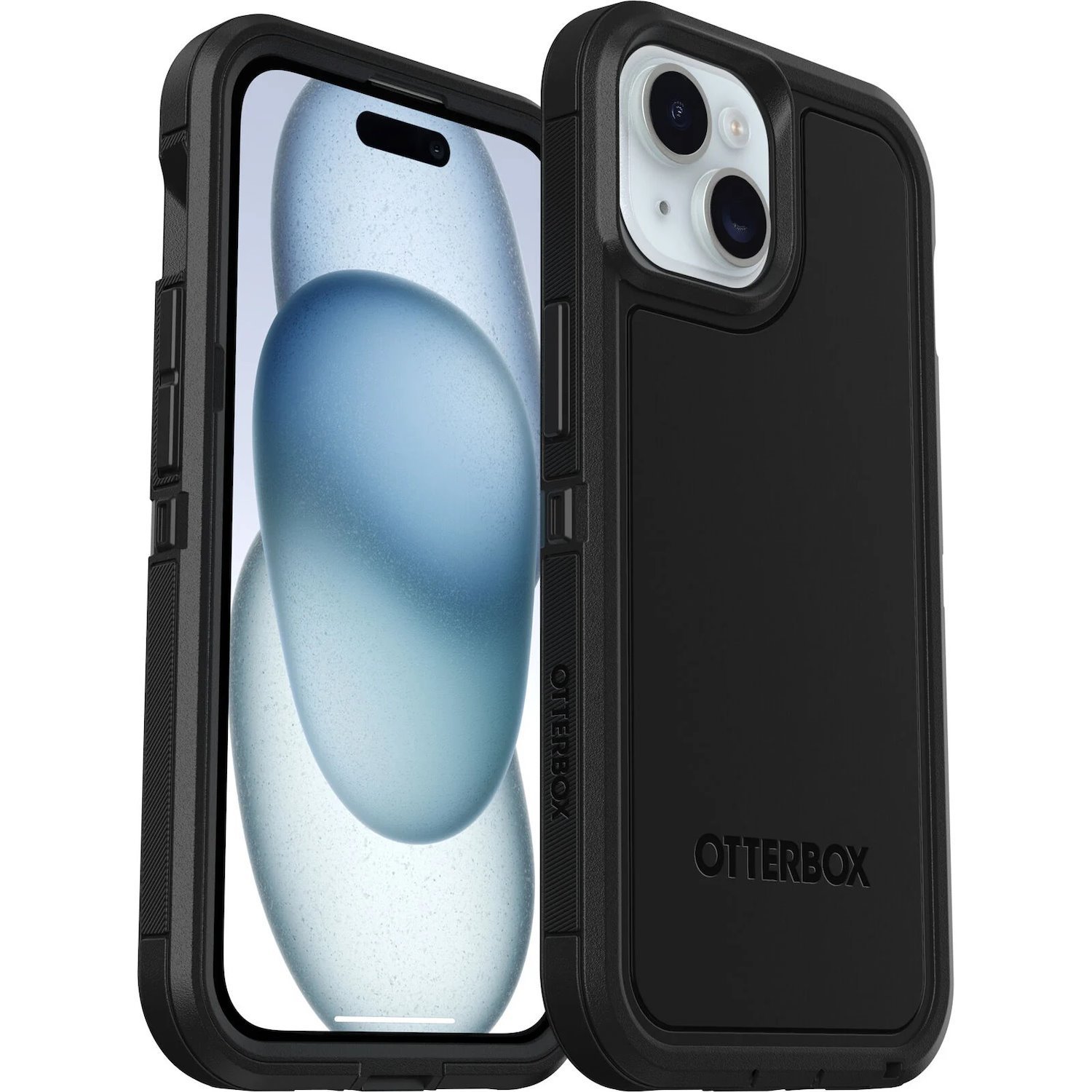 OtterBox Defender Series XT Rugged Case for Apple iPhone 15 Smartphone - Black