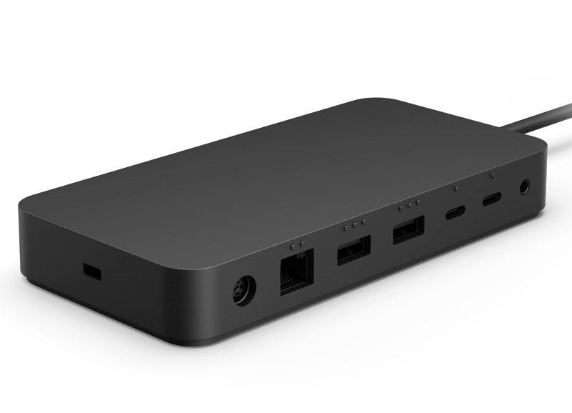 Microsoft Surface Thunderbolt 4 Dock 40Gbps Usb-C Usb-A 3.5MM Audio Jack 2.5G Ethernet Surface Go 2/3 Studio Pro 7/7+/8/9/X/10 Laptop 3/4/5/6