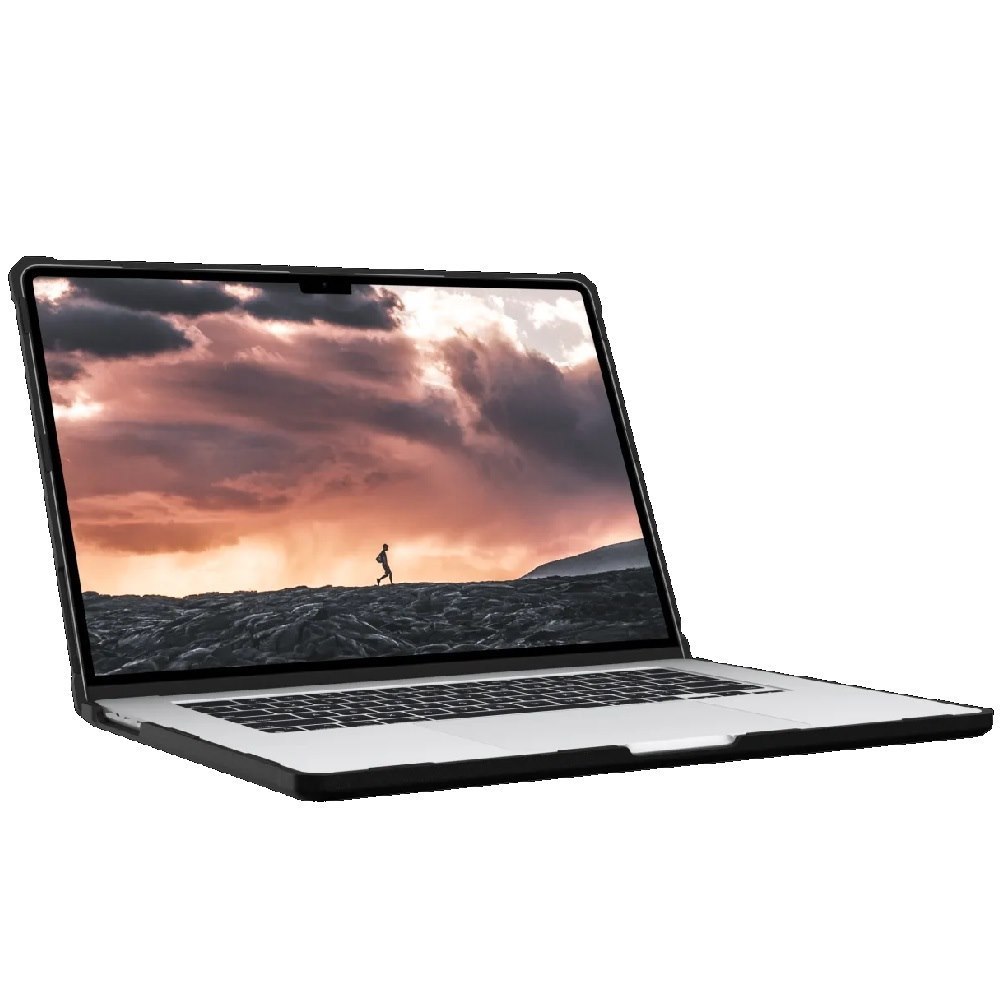 Uag Plyo Apple MacBook Air (15') (M2/M3) Case - Ice/Black(134414114340), Drop+ Military Standard, Armor Shell,Tactical Grip,Hinged Design,Port Access