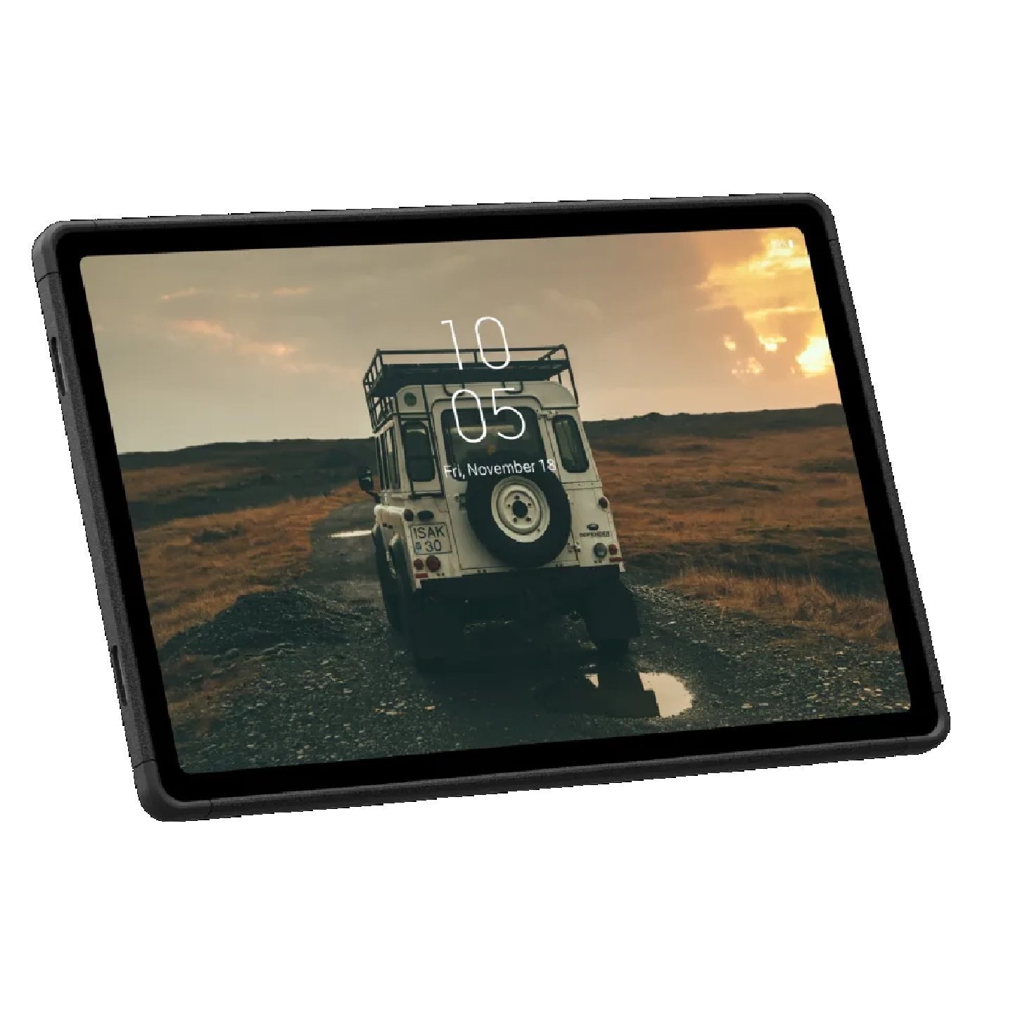 Uag Scout Samsung Galaxy Tab A9+ (11') With Kickstand & Handstrap Case -Black(224450114040),DROP+ Military Standard,Impact-Resistant Core,Featherlight