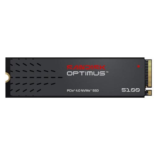 Sandisk Optimus™ 5100 PCIe® 4.0 NVMe™ SSD, 2TB, Read 7,100MB/s Write 6,700MB/s, 5 YR Warranty