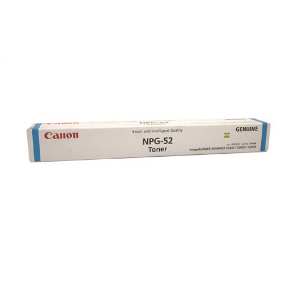 Canon TG-52C Original High Yield Laser Toner Cartridge - Cyan Pack