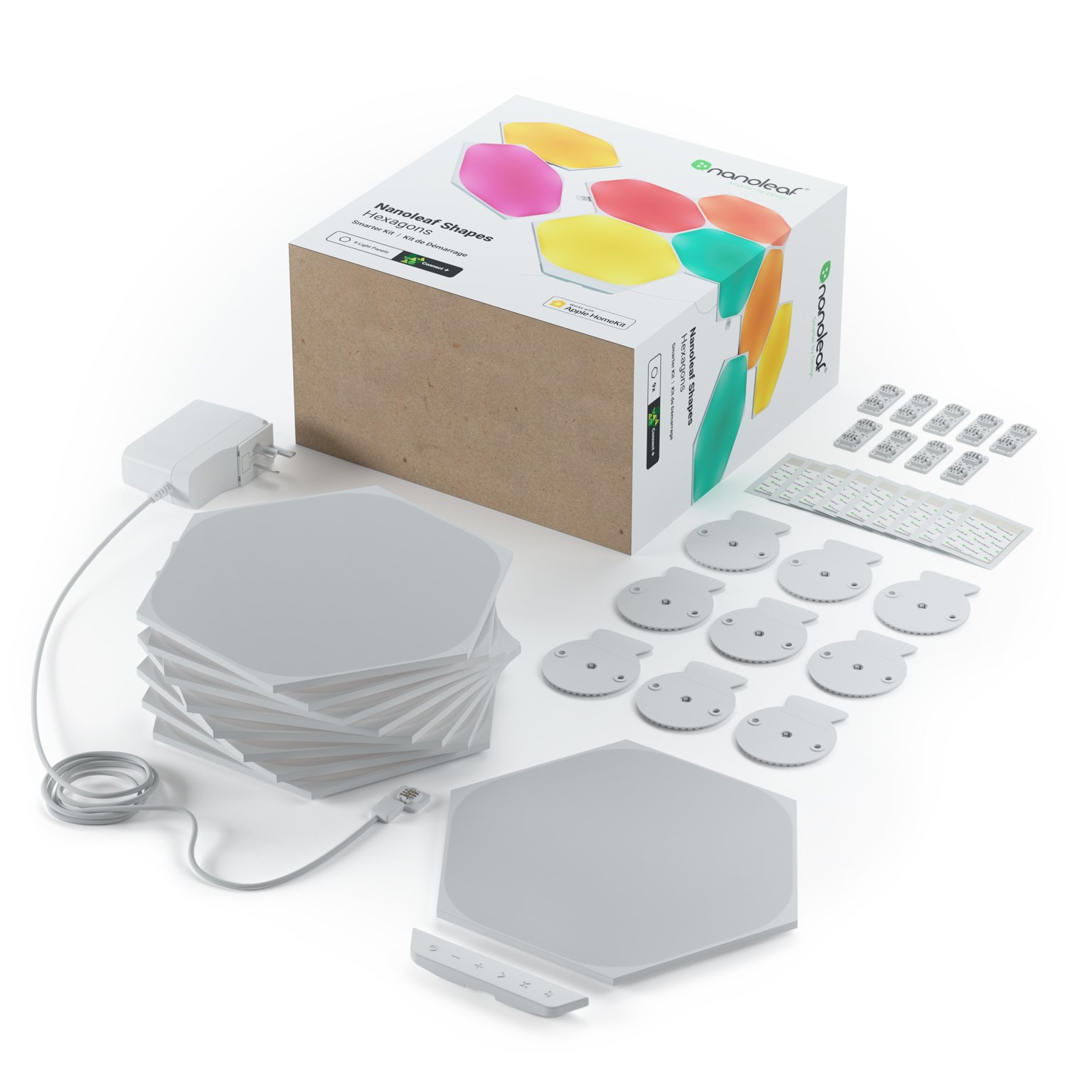 Nanoleaf Shapes - Hexagons Smarter Kit (9 Panels)