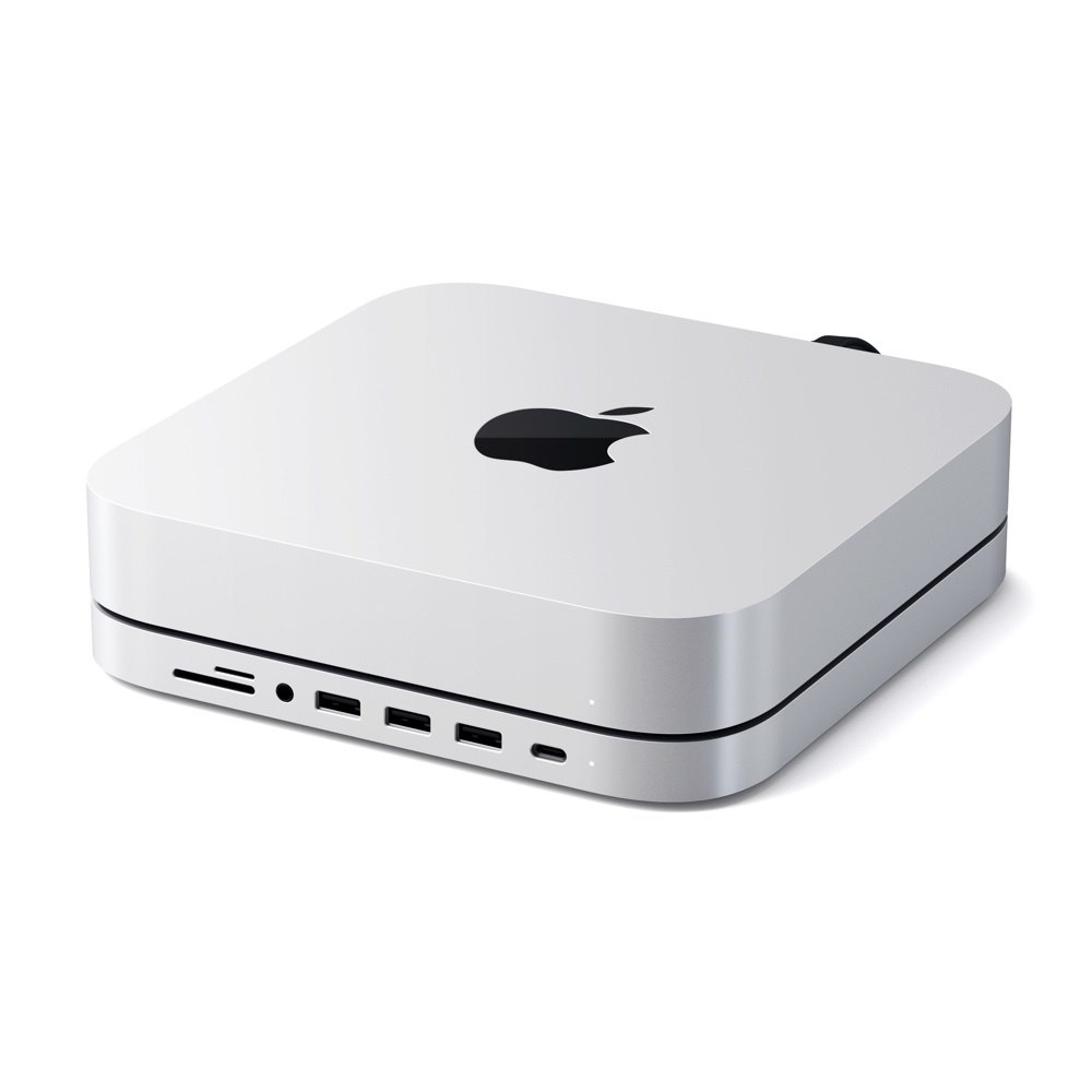 Satechi Aluminium Usb-C Stand Hub For Mac Mini (Space Grey)