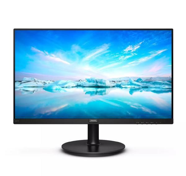 Philips 221V8a 22" FHD 1920 X 1080 Va Led Monitor Display, 4MS, 75HZ, Hdmi, Vga, Speakers, Tilt, 3 YR WTY