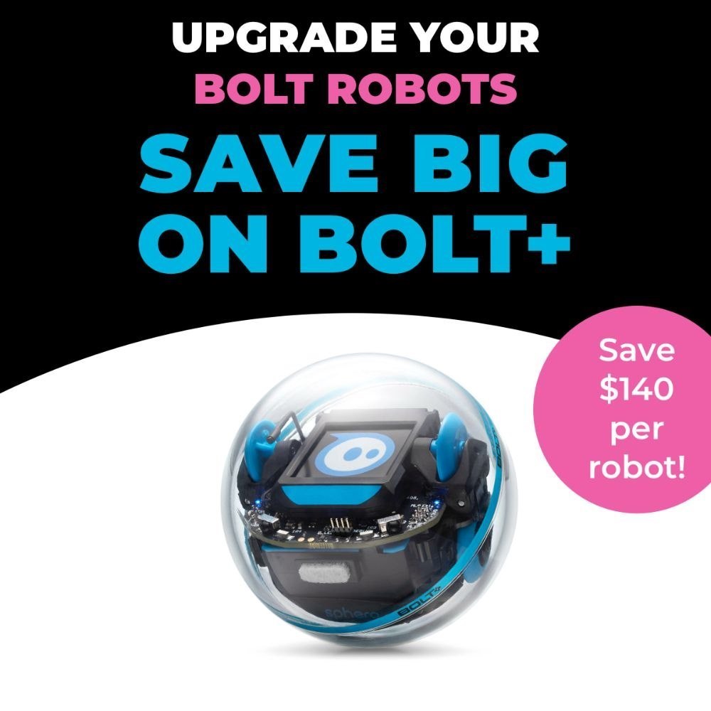 Sphero Upgrade Sphero Bolt Robots To Bolt+ Robots (Package 1)