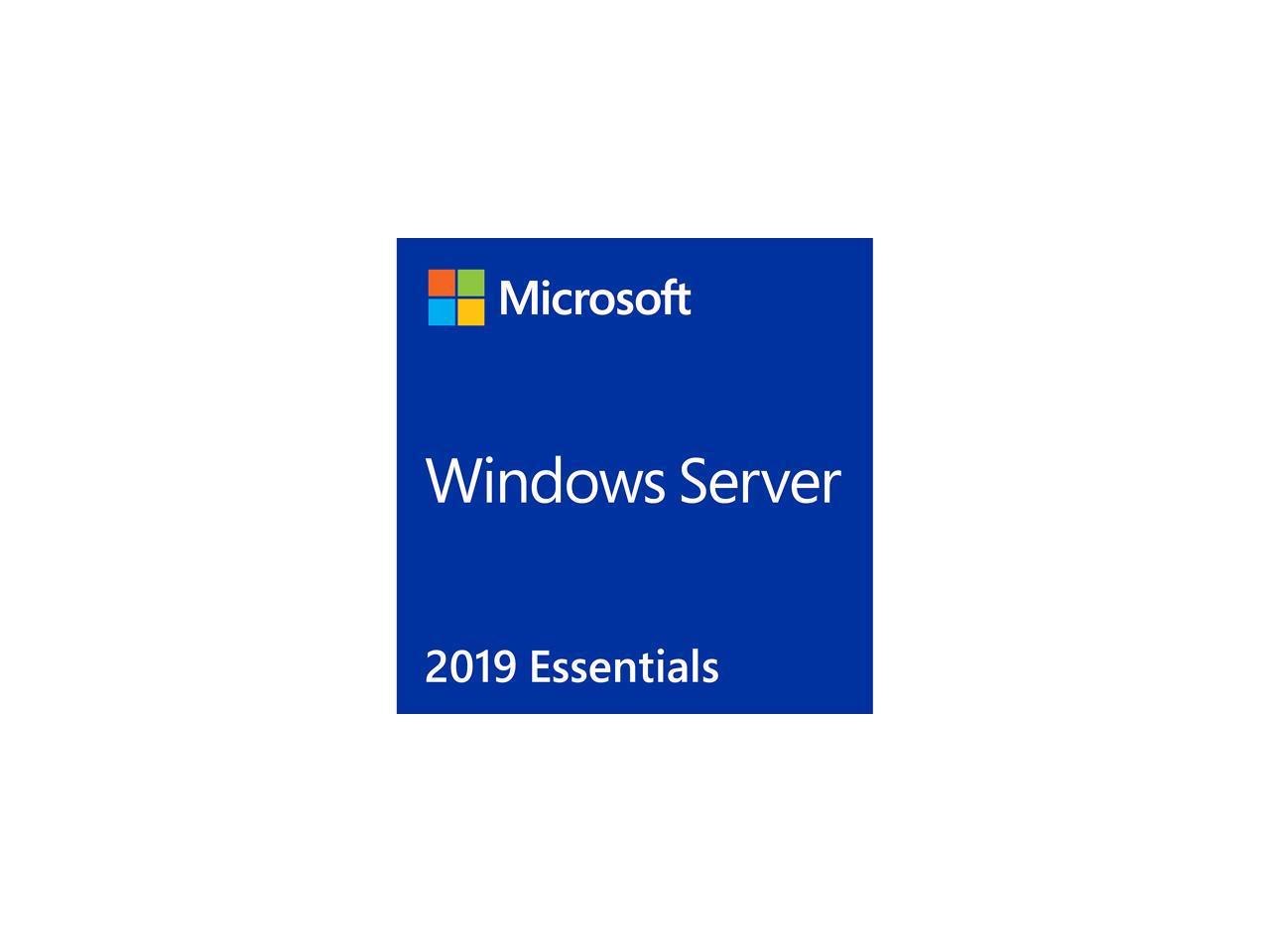 Microsoft Windows Server 2019 Essentials 64-bit - License - 1 Server (1-2 CPU)